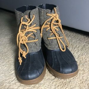 Suede Sperry Duck boots - on hold